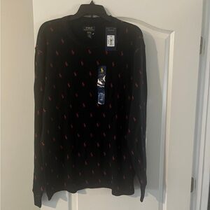 Ralph Lauren Black and Red Men's Shirt! NWT!